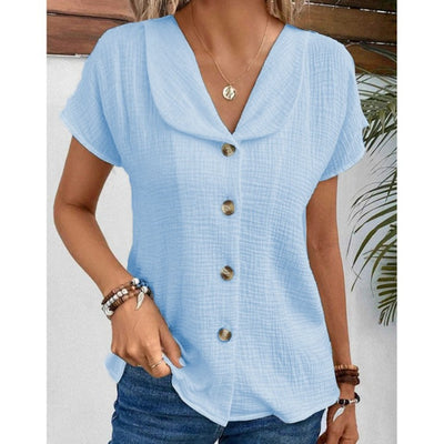 Cardigan Corto Liso de Botones para Mujer - Image 21