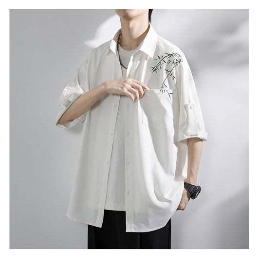 Camisa Casual de Manga Corta para Hombre - Image 11
