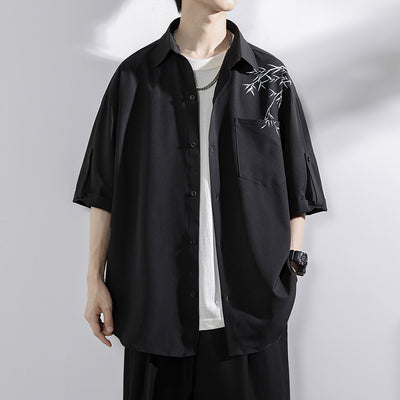 Camisa Casual de Manga Corta para Hombre - Image 12
