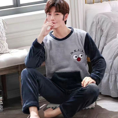 Pijama Térmico para Hombre Coral Fleece Invierno - Image 18