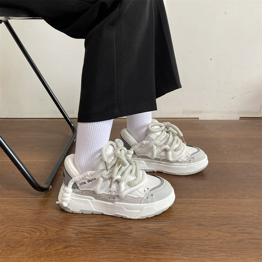 Zapatillas Plataforma Estilo Coreano para Mujer - Dad Shoes Versátiles - Image 34