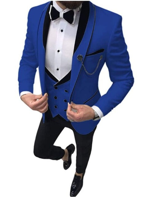 Traje de Tres Piezas para Hombre - Padrino Elegante - Image 13