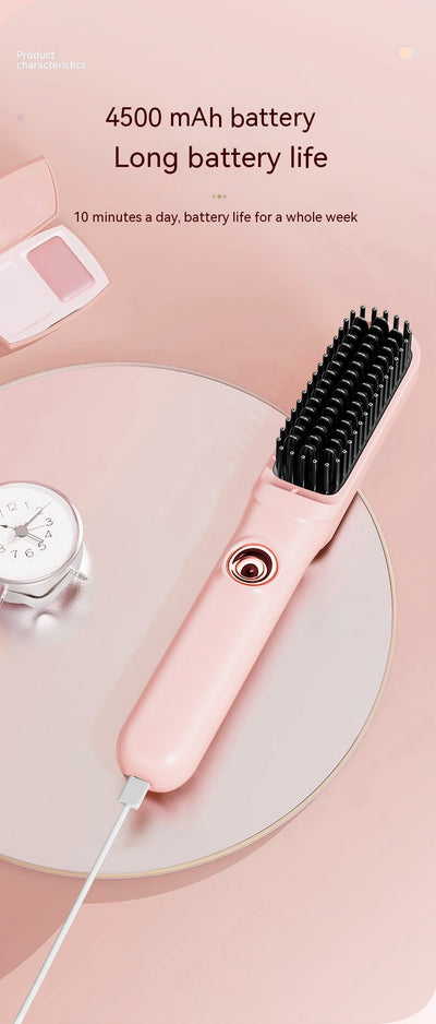 Plancha y Rizador de Cabello 2 en 1 con Iones - Portátil y sin Daño - Image 12