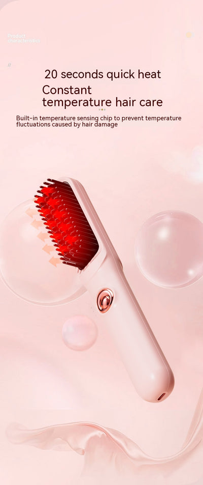 Plancha y Rizador de Cabello 2 en 1 con Iones - Portátil y sin Daño - Image 13
