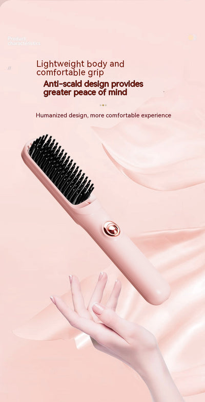 Plancha y Rizador de Cabello 2 en 1 con Iones - Portátil y sin Daño - Image 14