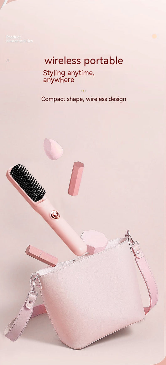Plancha y Rizador de Cabello 2 en 1 con Iones - Portátil y sin Daño - Image 15