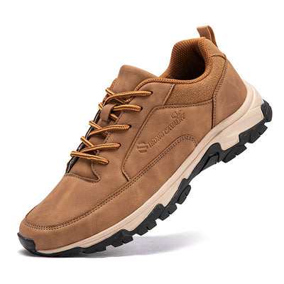 Zapatos Deportivos Impermeables de Cuero para Hombre - Talla Grande, Comodidad para Adultos - Image 10