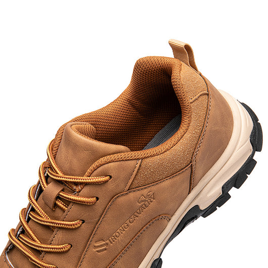 Zapatos Deportivos Impermeables de Cuero para Hombre - Talla Grande, Comodidad para Adultos - Image 11