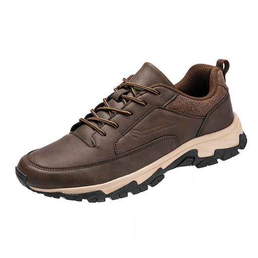 Zapatos Deportivos Impermeables de Cuero para Hombre - Talla Grande, Comodidad para Adultos - Image 14