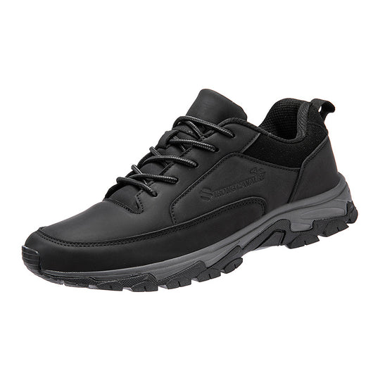 Zapatos Deportivos Impermeables de Cuero para Hombre - Talla Grande, Comodidad para Adultos - Image 16