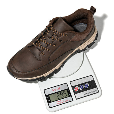 Zapatos Deportivos Impermeables de Cuero para Hombre - Talla Grande, Comodidad para Adultos - Image 17
