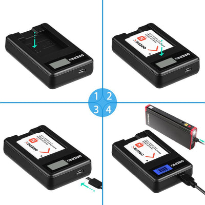 Cargador Compacto para Batería de Cámara NP-BX1 - Image 10