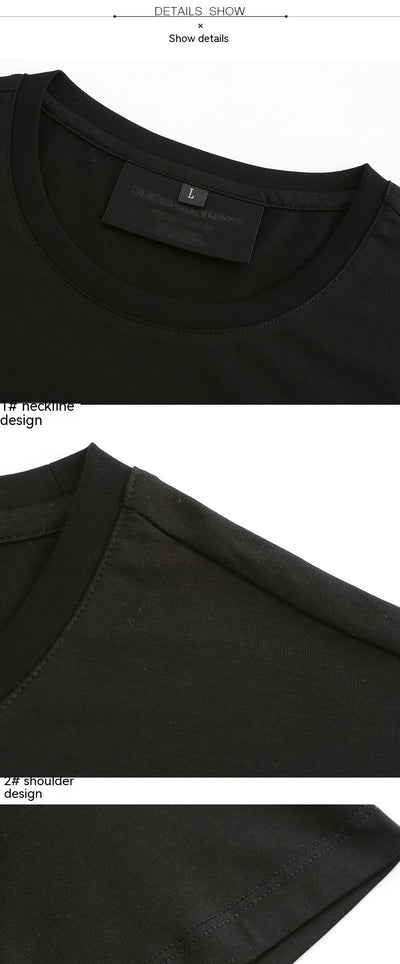 Camiseta Tigre Strass Talla Grande Hombre Manga Corta Algodón Verano - Image 15