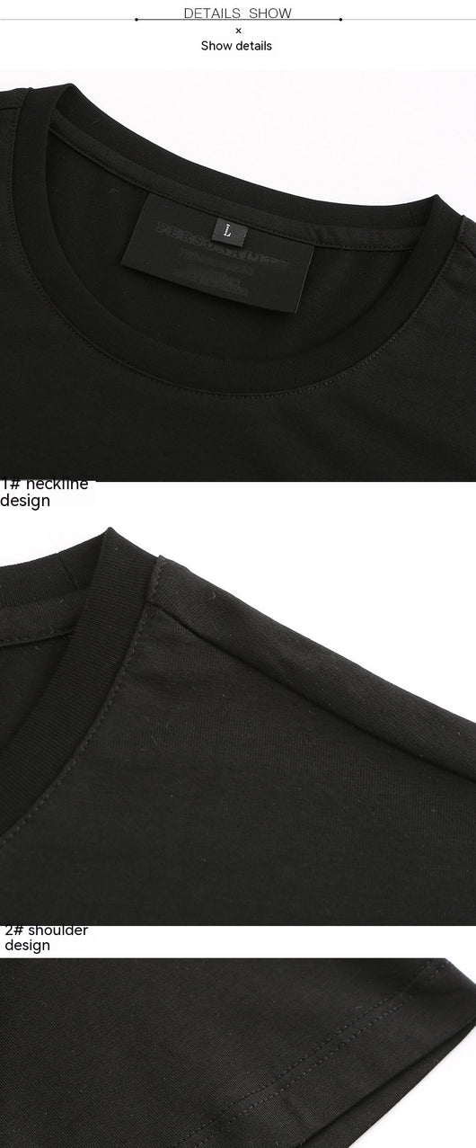 Camiseta Tigre Strass Talla Grande Hombre Manga Corta Algodón Verano - Image 15