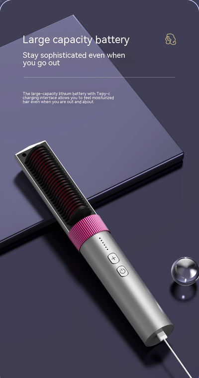 Peine Iónico Inalámbrico Recargable - Cuidado Suave del Cabello - Image 8