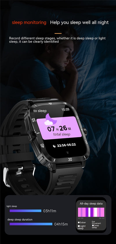 Reloj Inteligente Deportivo con Llamadas Bluetooth - Image 26