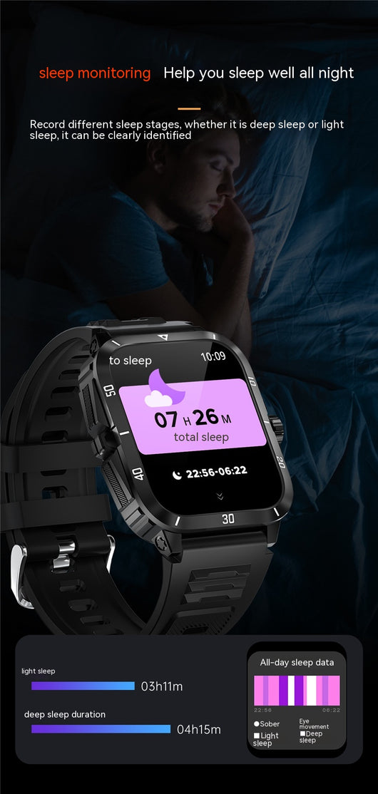 Reloj Inteligente Deportivo con Llamadas Bluetooth - Image 26