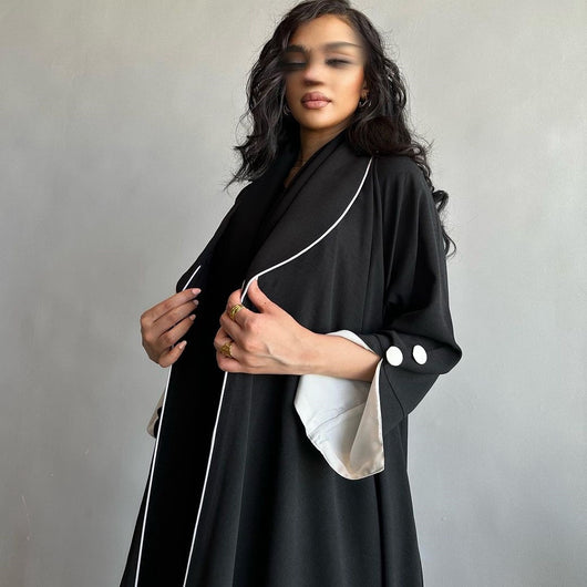 Cardigan Vestido Largo Mujer Elegante - Abrigo Tipo Trench para Otoño e Invierno - Image 12