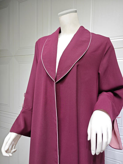 Cardigan Vestido Largo Mujer Elegante - Abrigo Tipo Trench para Otoño e Invierno - Image 13