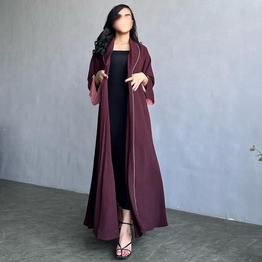Cardigan Vestido Largo Mujer Elegante - Abrigo Tipo Trench para Otoño e Invierno - Image 21
