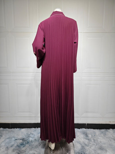 Cardigan Vestido Largo Mujer Elegante - Abrigo Tipo Trench para Otoño e Invierno - Image 23