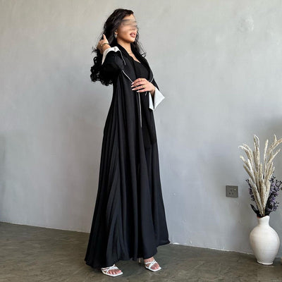 Cardigan Vestido Largo Mujer Elegante - Abrigo Tipo Trench para Otoño e Invierno - Image 25