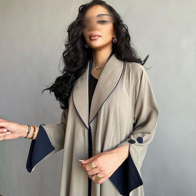 Cardigan Vestido Largo Mujer Elegante - Abrigo Tipo Trench para Otoño e Invierno - Image 26