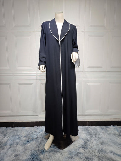 Cardigan Vestido Largo Mujer Elegante - Abrigo Tipo Trench para Otoño e Invierno - Image 27