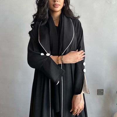 Cardigan Vestido Largo Mujer Elegante - Abrigo Tipo Trench para Otoño e Invierno - Image 39
