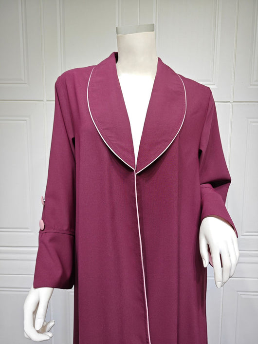 Cardigan Vestido Largo Mujer Elegante - Abrigo Tipo Trench para Otoño e Invierno - Image 42