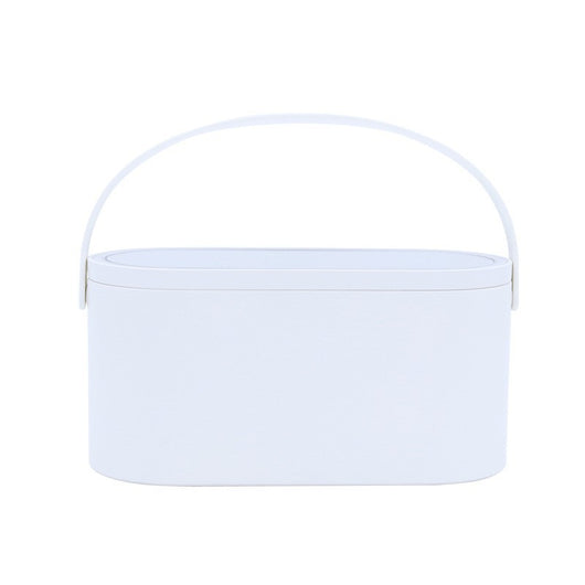Espejo de Maquillaje Portátil con Almacenamiento LED y Luz Integrada - Image 12
