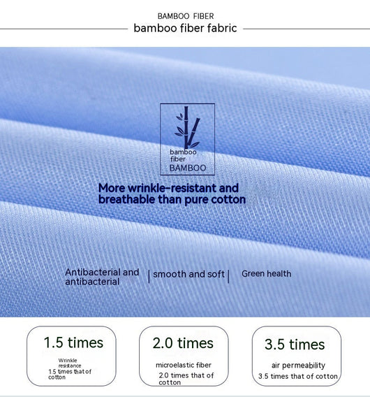 Camisa de Trabajo Casual Ejecutiva en Fibra de Bambú para Hombre - Image 27