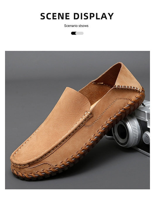 Zapatos Casuales de Cuero Cómodos Talla Grande - Image 10