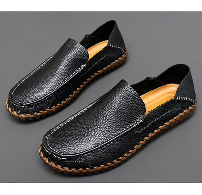 Zapatos Casuales de Cuero Cómodos Talla Grande - Image 13
