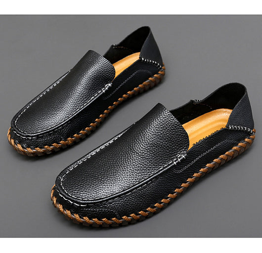 Zapatos Casuales de Cuero Cómodos Talla Grande - Image 13
