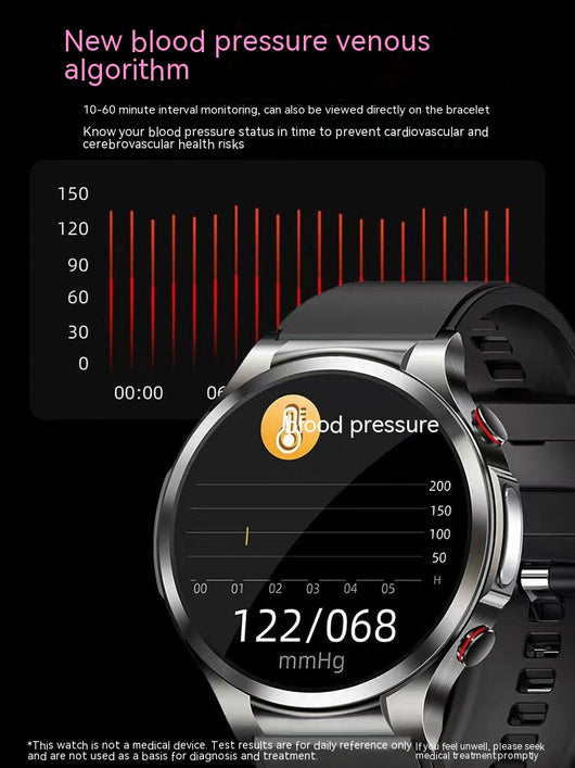 Reloj Inteligente de Monitoreo de Presión Arterial y Frecuencia Cardíaca de Alta Precisión - Image 9