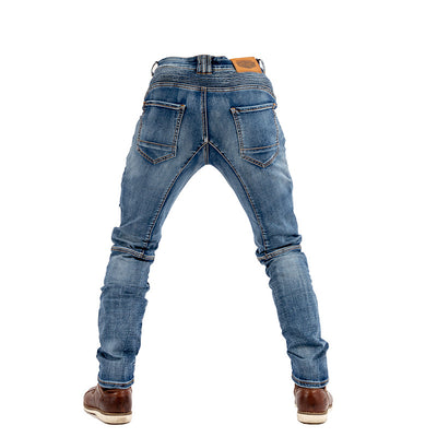 Pantalones Vaqueros para Motocicleta con Elasticidad Alta para Hombre y Mujer - Image 11