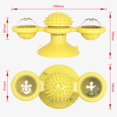Juguete Interactivo Pelota Giratoria con Varita para Gatos - Set Completo - Image 10