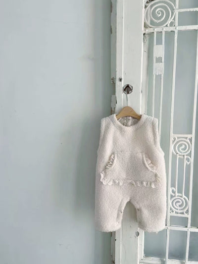 Mameluco Infantil Estilo Vaquero Forrado en Lana Merino con Bolsillos Grandes - Image 20