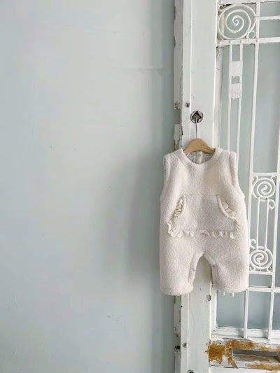 Mameluco Infantil Estilo Vaquero Forrado en Lana Merino con Bolsillos Grandes - Image 23