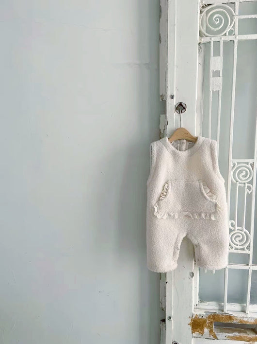 Mameluco Infantil Estilo Vaquero Forrado en Lana Merino con Bolsillos Grandes - Image 23