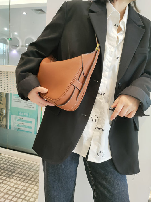 Bolso de Cuero con Bandolera Simple - Image 16