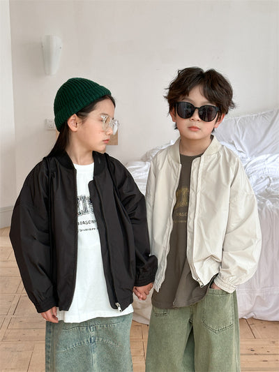 Chaqueta Infantil con Bordado de Letras - Abrigo de Moda para Niños - Image 38