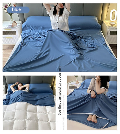 Saco de Dormir Portátil de Microfibra Desechable - Image 16