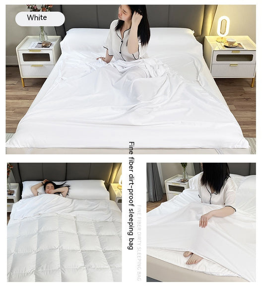 Saco de Dormir Portátil de Microfibra Desechable - Image 20