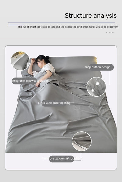 Saco de Dormir Portátil de Microfibra Desechable - Image 21