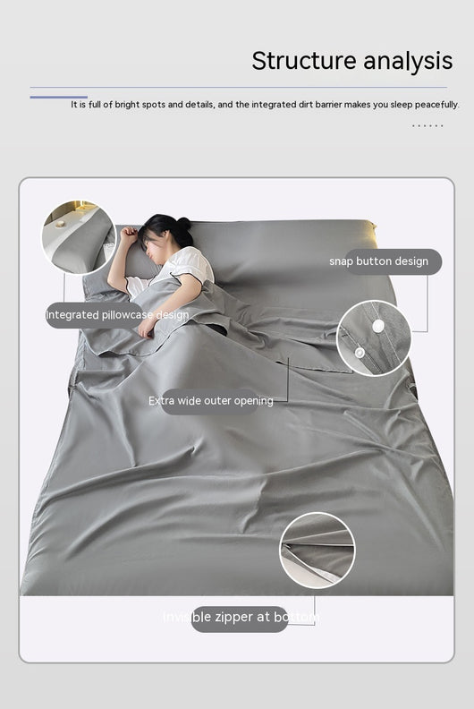 Saco de Dormir Portátil de Microfibra Desechable - Image 21