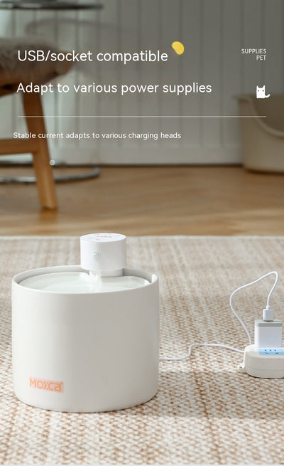 Fuente de Agua Inteligente para Gatos con Filtro y Sensor Automático - Image 15
