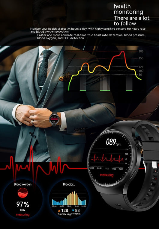 Reloj Inteligente Deportivo con Monitoreo de Salud y Llamadas Bluetooth - Image 38
