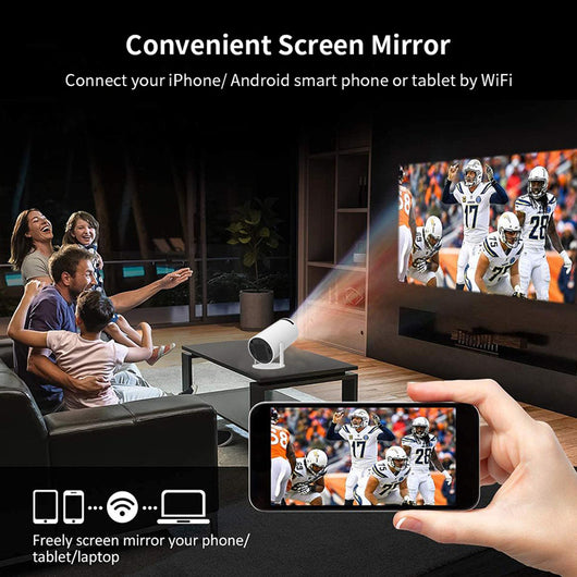 Proyector Portátil Mini HD 720p para el Hogar - Image 9